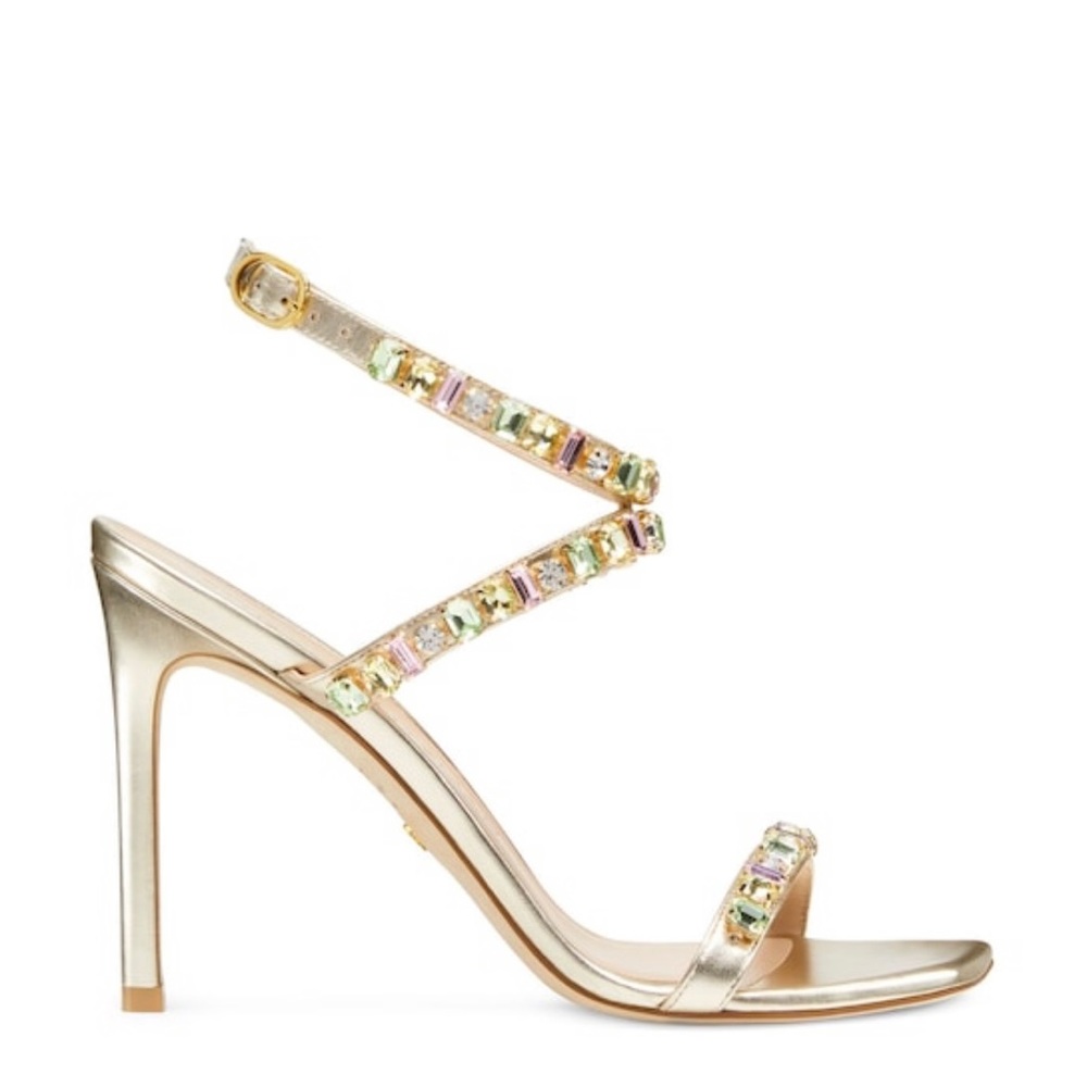 🔥AUTHENTICATED Stuart Weitzman Gem Sandal